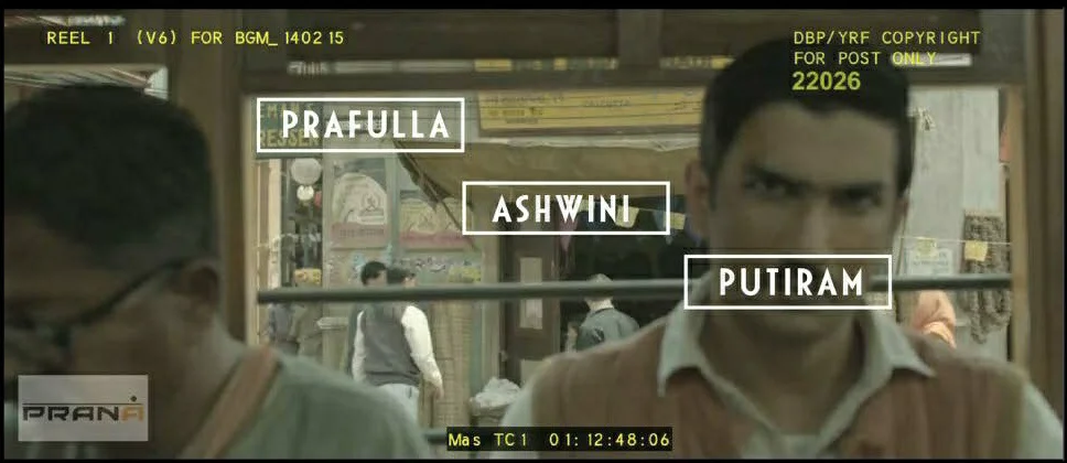 Detective Byomkesh Bakshy for Yash Raj Films and Dibakar Banerjee Productions — opening-title typography concept 2