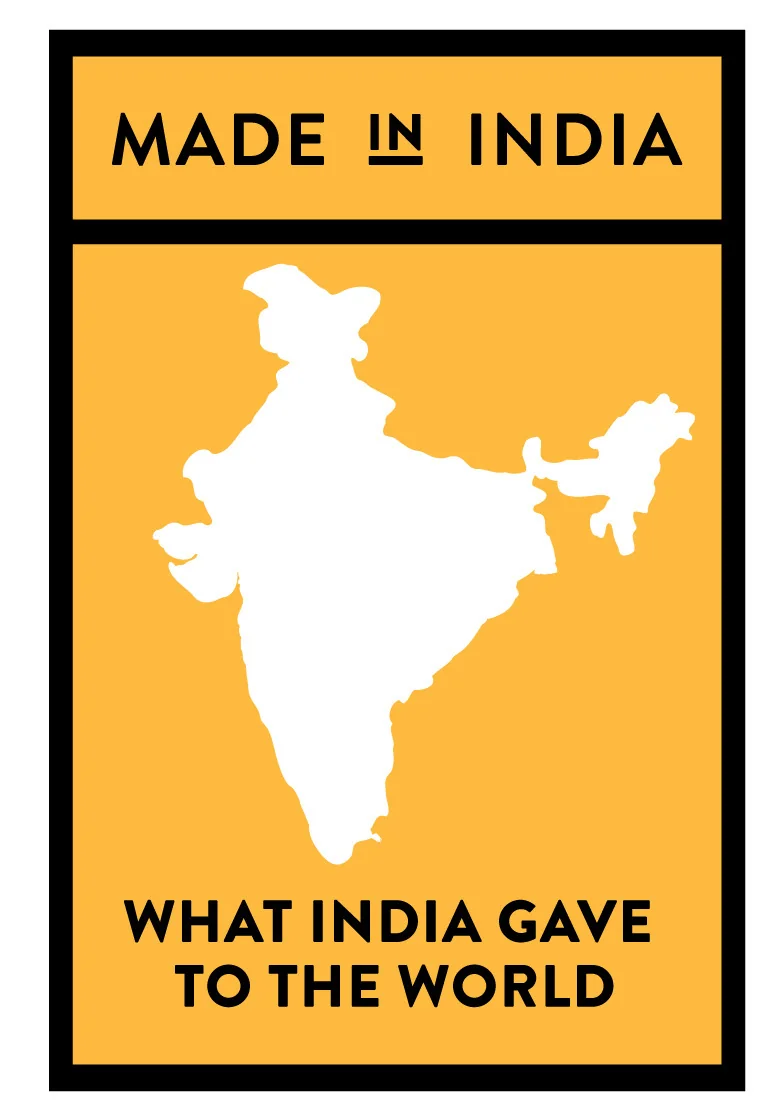Made in India for Epic Channel — title design and show packaging — India map label design