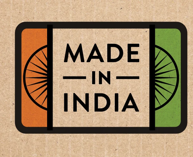 Made in India for Epic Channel — title design and show packaging — final tricolour logo